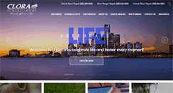 Desktop Screenshot of clorafuneralhome.com